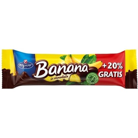 Tyčinka Banánek v čokoládě Figaro 25g