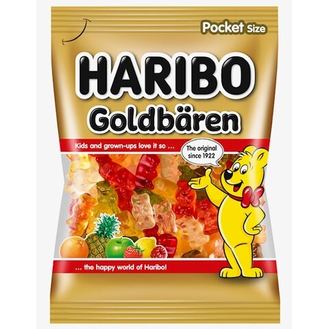 Medvídci Haribo Goldbaren 100g (30ks/bal)