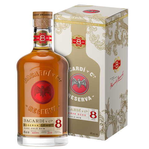 Rum Bacardi Reserva Ocho 40% 0,7l BOX