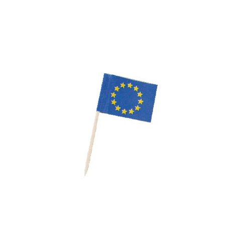 Vlaječka "EU" 70mm (50ks)