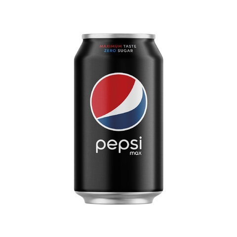 Pepsi Cola PLECH 0,33l MAX (bez kalorií)