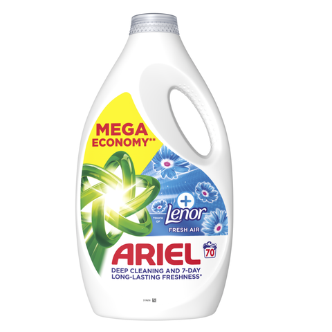 Ariel plus prací gel 3,15l (70 dávek) Fresh Air