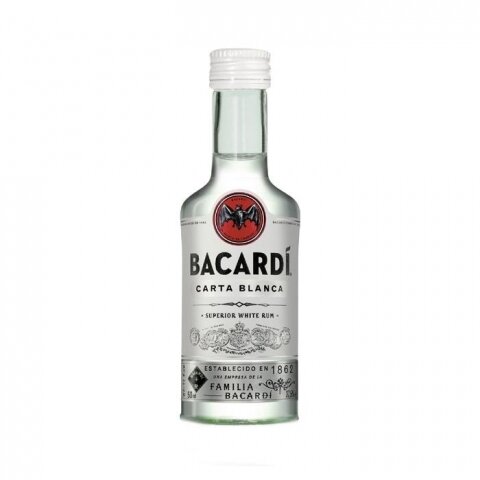Rum Bacardi Blanco 40% 0,05l MINI
