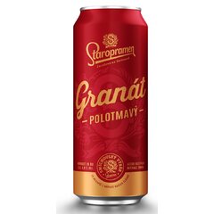 Staropramen Granát Výběr PLECH 0,5l