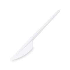 Příbor - Nůž Bílý 17cm (100ks)